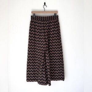 Ace & Jig Black Herringbone Jo Midis - M- BNWT